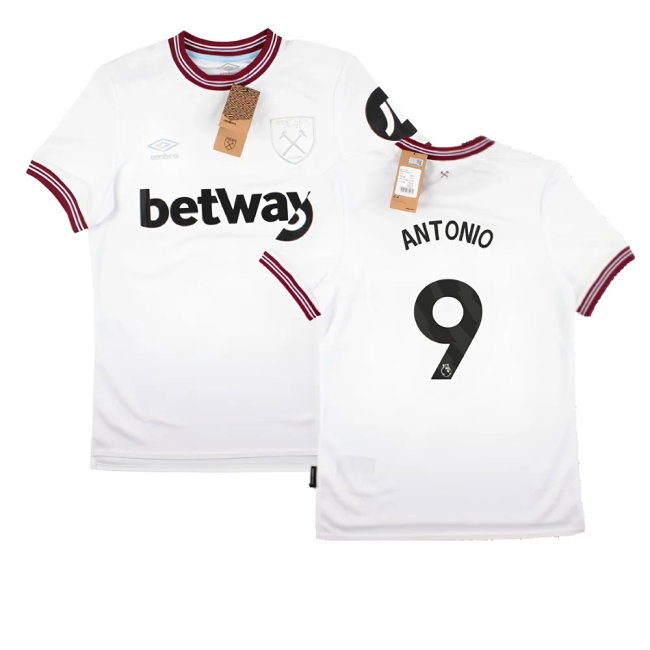 2023-2024 West Ham United Away Shirt (ANTONIO 9)-SoccerKits Hub | Buy Soccer Jerseys Online